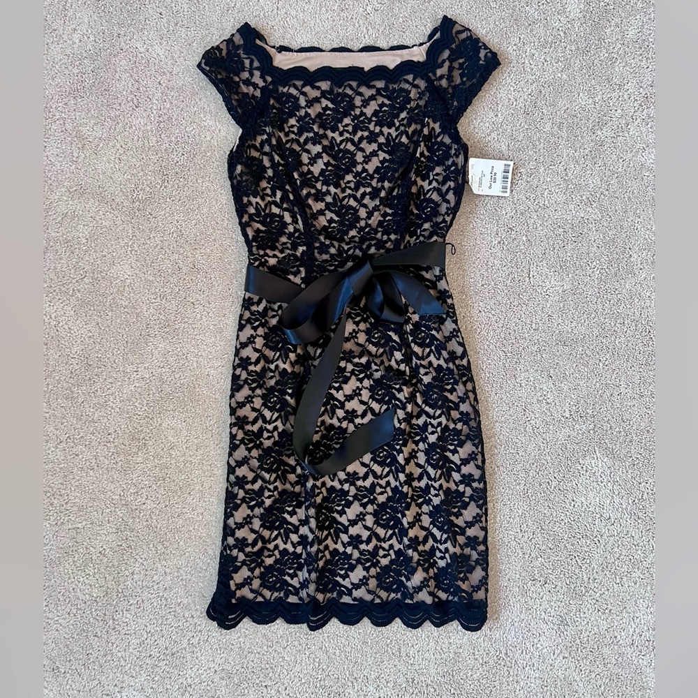 NWT Black Lace Dress - 4P